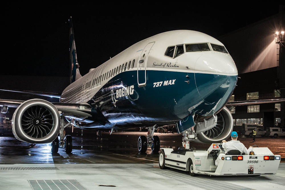 Lancement Exclusif Du Nouvel Avion 737 MAX 8 De Boeing