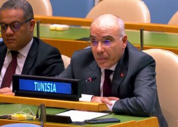 المندوب الدائم لتونس لدى الأمم المتحدة: “تونس تشدّد على تمسكها باحترام سيادة جميع الدول وميثاق الأمم المتحدة ”