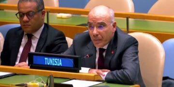 المندوب الدائم لتونس لدى الأمم المتحدة: “تونس تشدّد على تمسكها باحترام سيادة جميع الدول وميثاق الأمم المتحدة ”