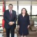 وزيرة الصناعة تستقبل المدير التنفيذي لمركز التميز الإفريقي للأسواق الشاملة (AIMEC)