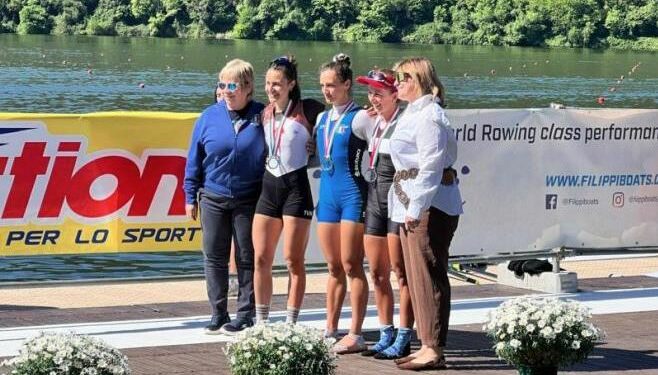   ميدالية فضية لسلمى الذوادي واخرى برونزية لغيث القادري في دورة ايطاليا للتجديف