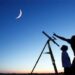 Observation du croissant lunaire