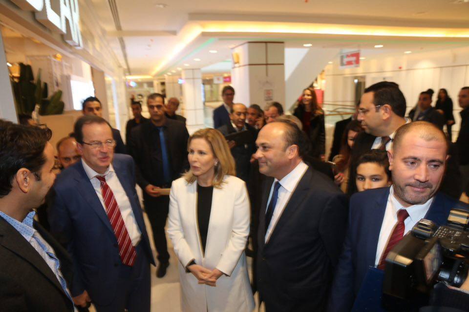 La ministre du tourisme et de l’artisanat Selma Elloumi Rekik à Tunisia Mall