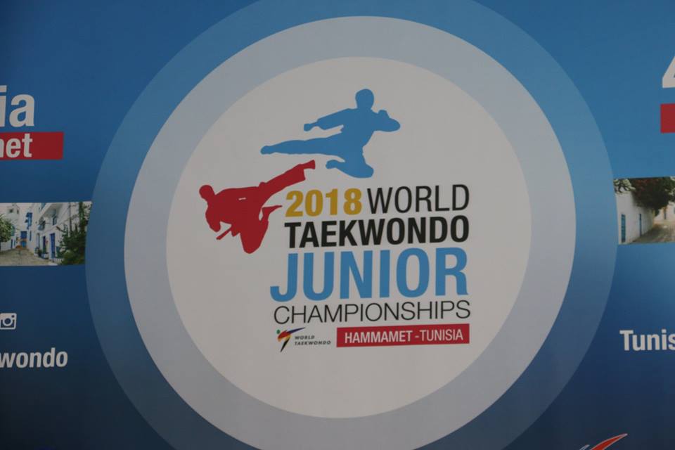 Le championnat mondial juniors de Taekwondo à Hammamet