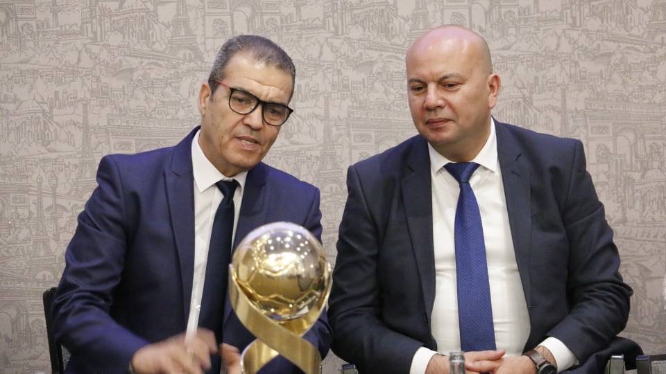 Mourad Mestiri, Président de la Fédération Tunisienne de Handball et Chokri Dridi, Directeur Commercial et Marketing d’OLA Energy Tunisie