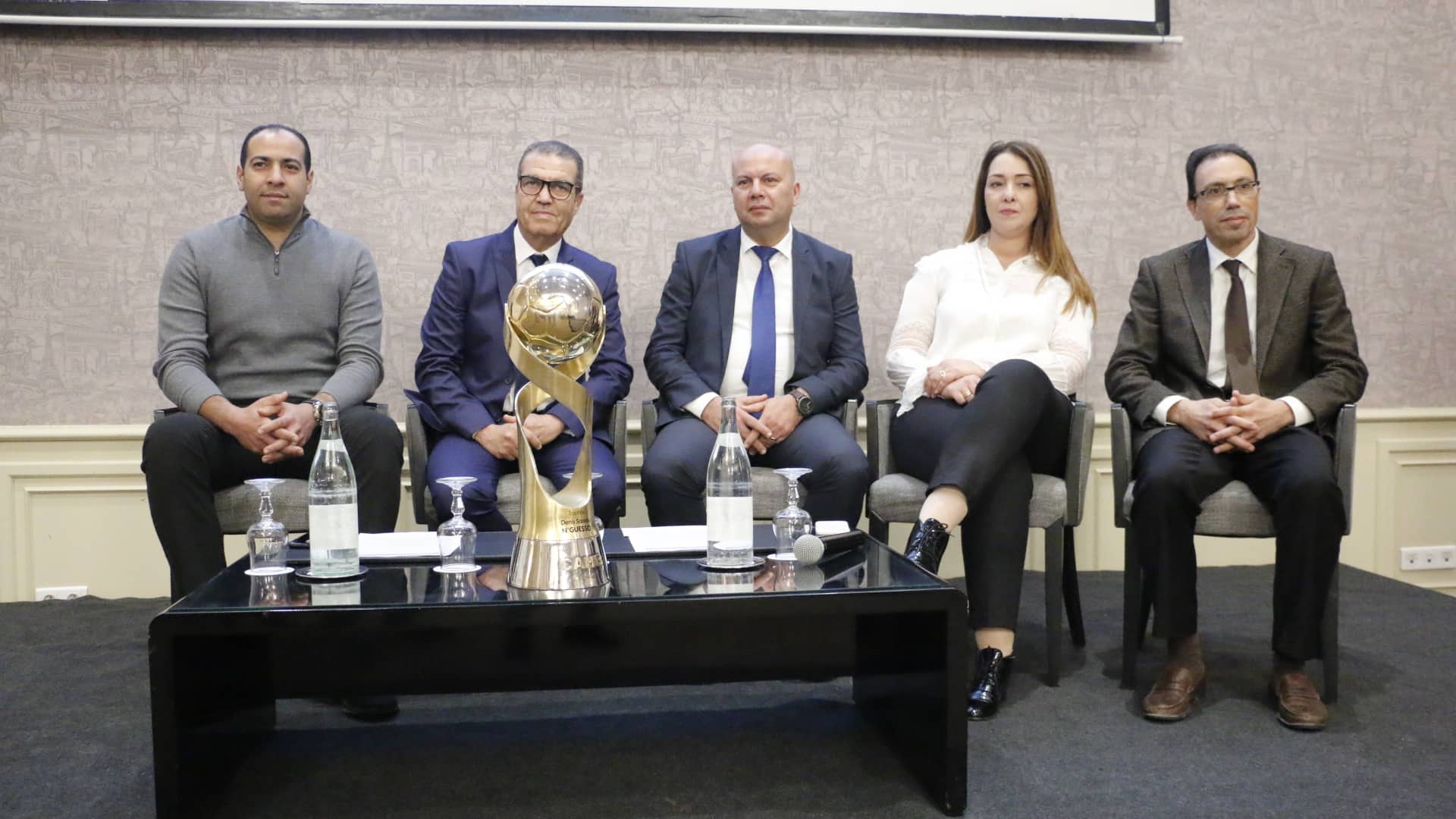 cérémonie de signature d’un Contrat de Sponsoring Officiel entre la Fédération Tunisienne de Handball et  OLA Energy Tunisie 