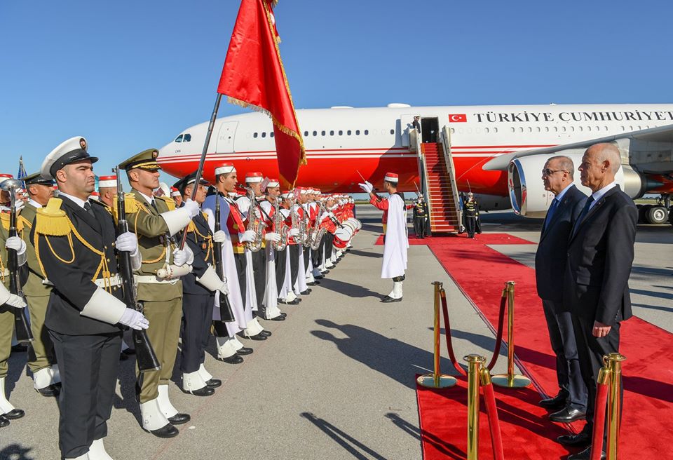 Le président Erdogan en Tunisie pour une visite de travail