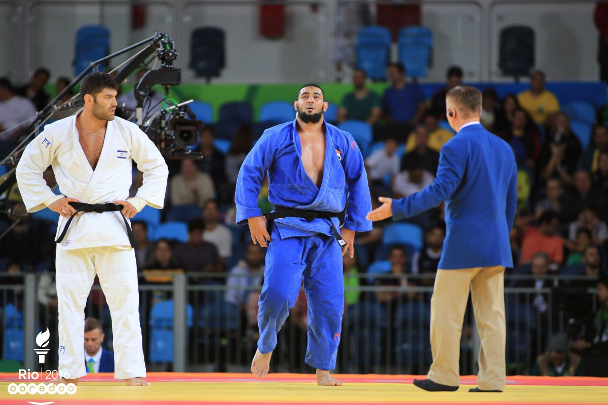le judoka égyptien Islam El Shehaby 