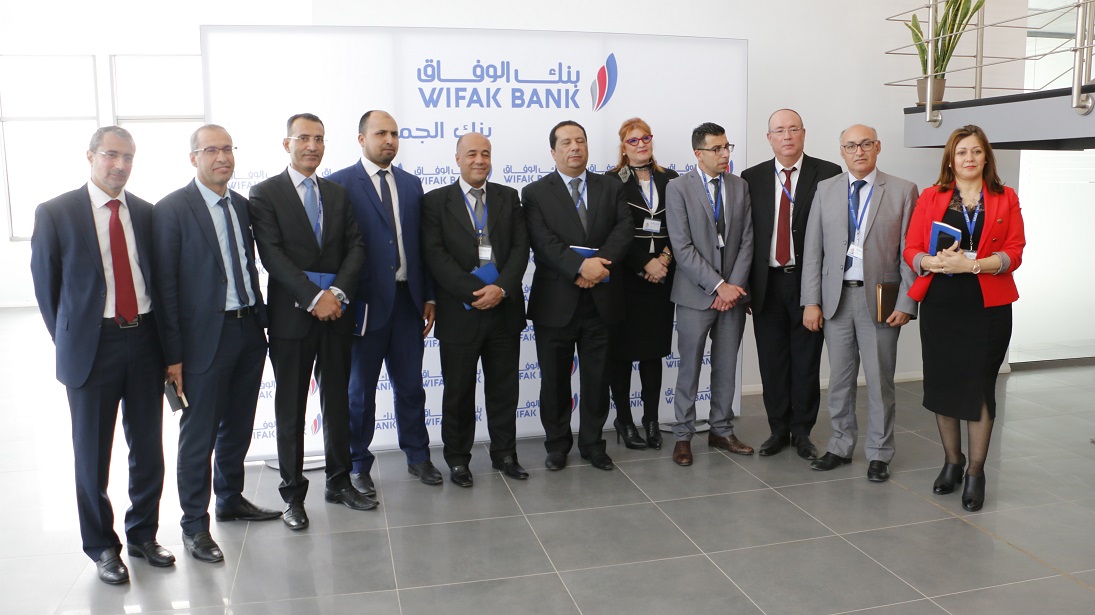 La rencontre, présidée par le Directeur Général de WIFAK BANK Mohamed Mellousse, en présence du staff directoire