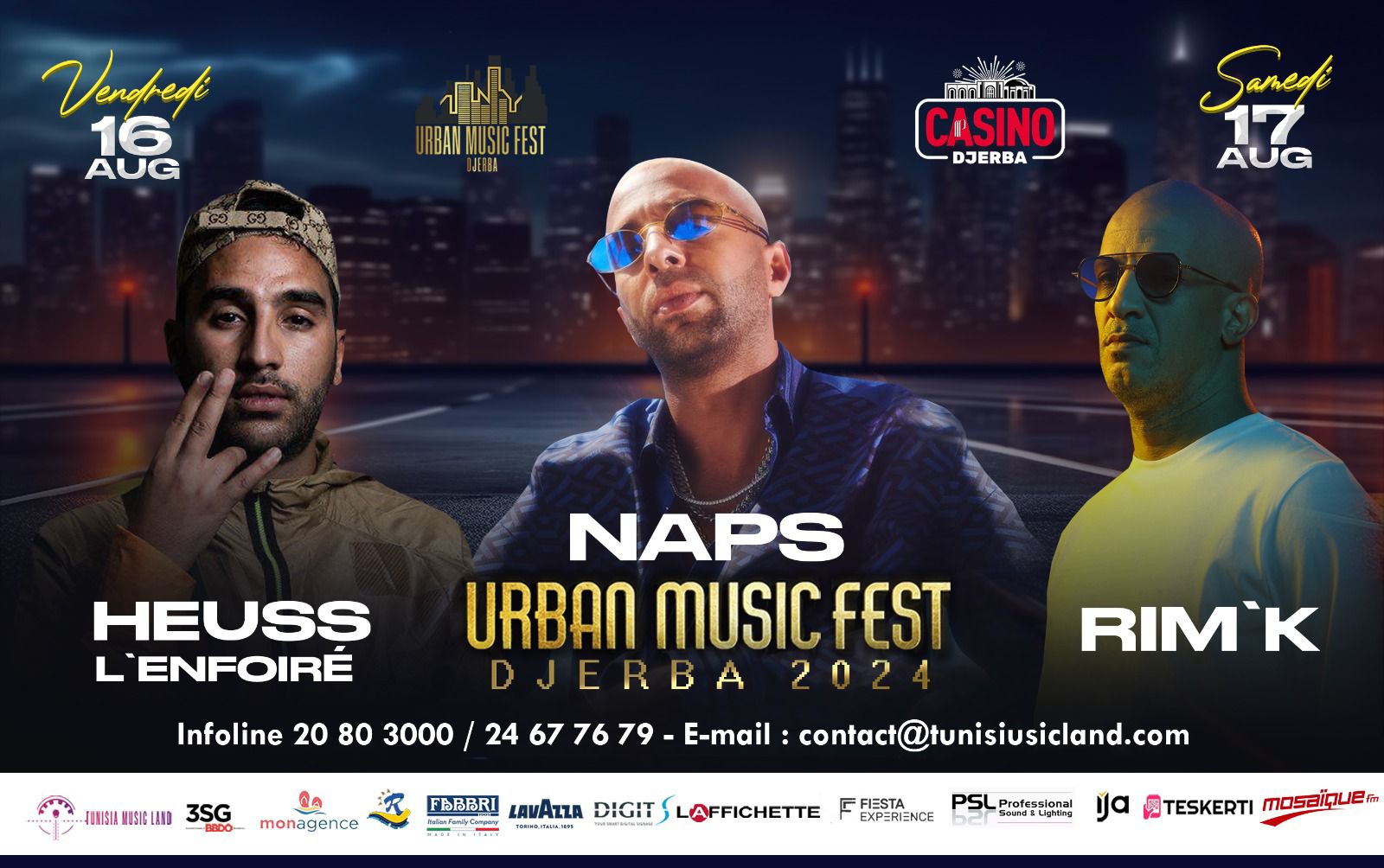 Djerba Music Land 2024: Le plus grand événement clubbing de l’été en Tunisie