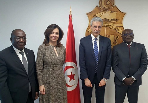 visite d'une délégation de l'association des banques de la cote d'ivoire