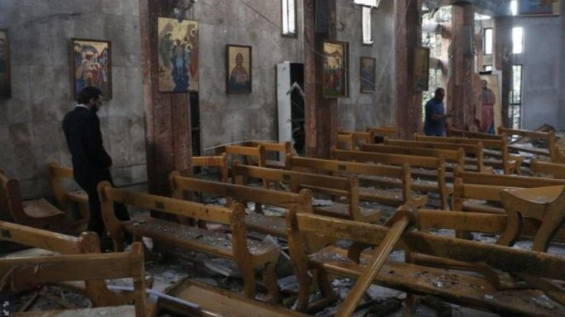 Attentat dans une église à Damas: le bilan s'alourdit