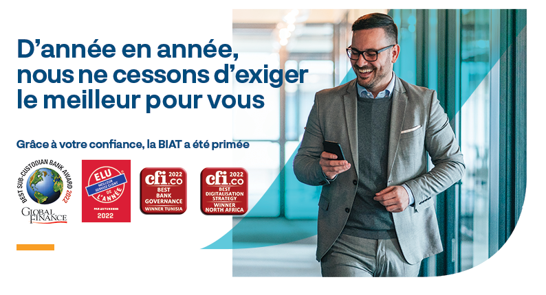 La BIAT remporte quatre labels d’excellence en 2022