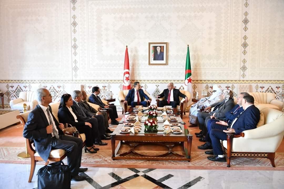 Le président de l'Assemblée des Représentants du Peuple arrive en visite officielle à Alger