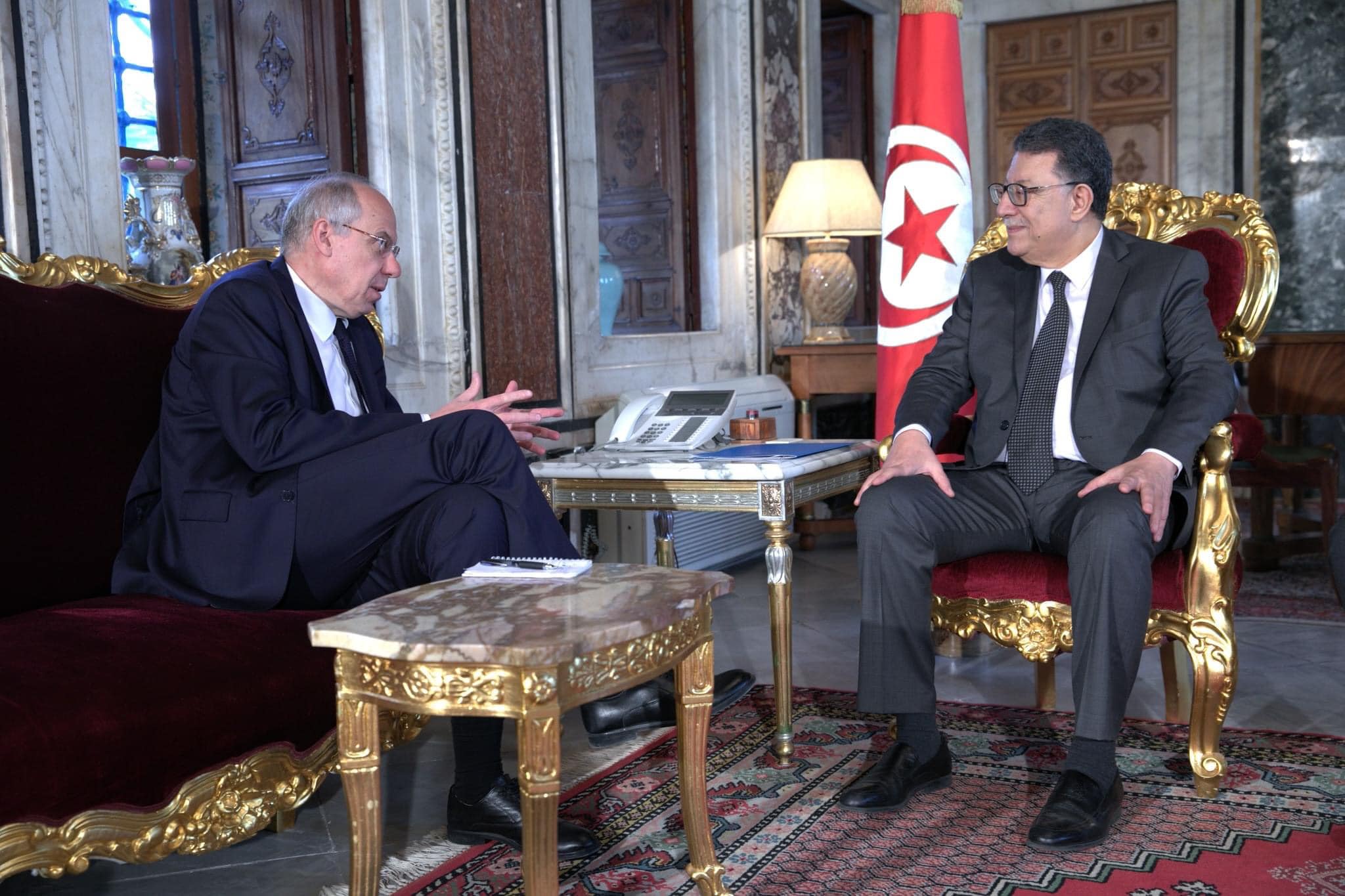 Brahim Bouderbala reçoit treize ambassadeurs alors que l’ARP n’a pas entamé son véritable travail