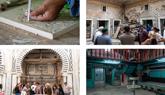 Clôture de la 1ère phase du projet pilote pour la sauvegarde du patrimoine architectural à la médina de Tunis
