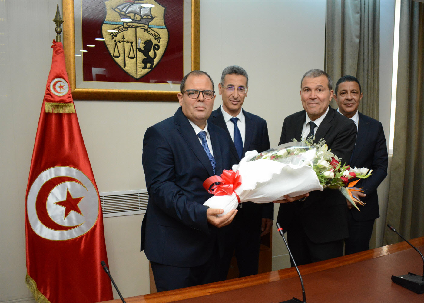 Installation du nouveau directeur général de la Sûreté nationale.