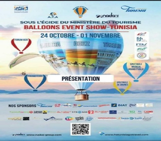 Djerba accueille un grand rassemblement international de montgolfières et de planeurs