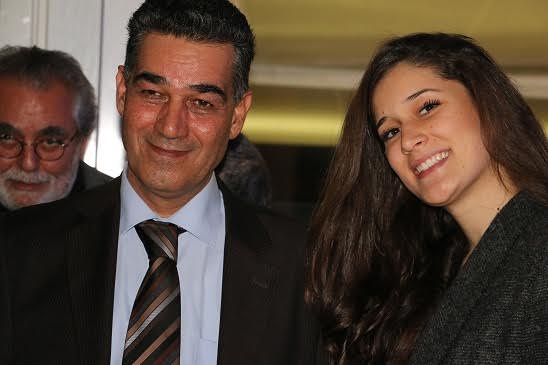 Abdellatif Ghedira avec sa fille