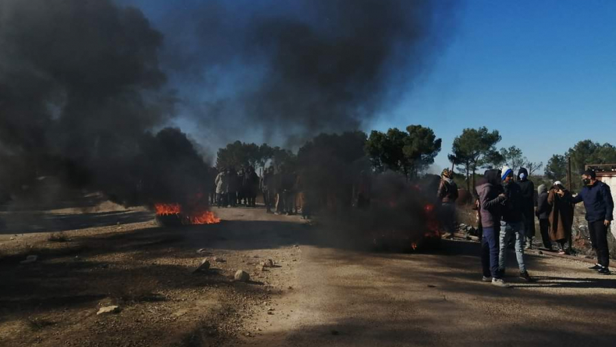 Vive tension aux abords du champ pétrolier Douleb à Kasserine
