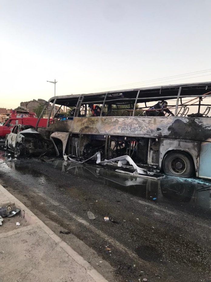 Drame routier en Algérie: Au moins 34 morts carbonisés