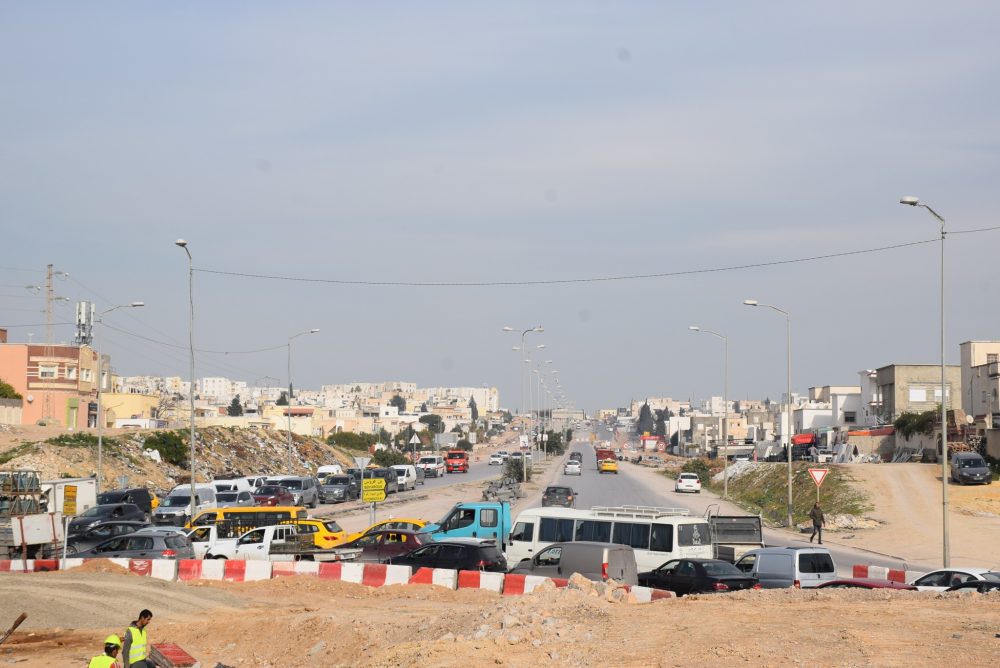 Déviation partielle du trafic routier à l’entrée sud de la capitale