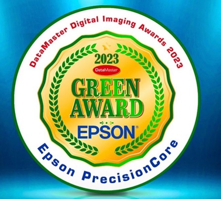 Epson remporte le DataMaster Lab GREEN Award 2023