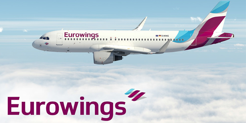 Atterrissage à Monastir du premier vol charter de la compagnie allemande Eurowings