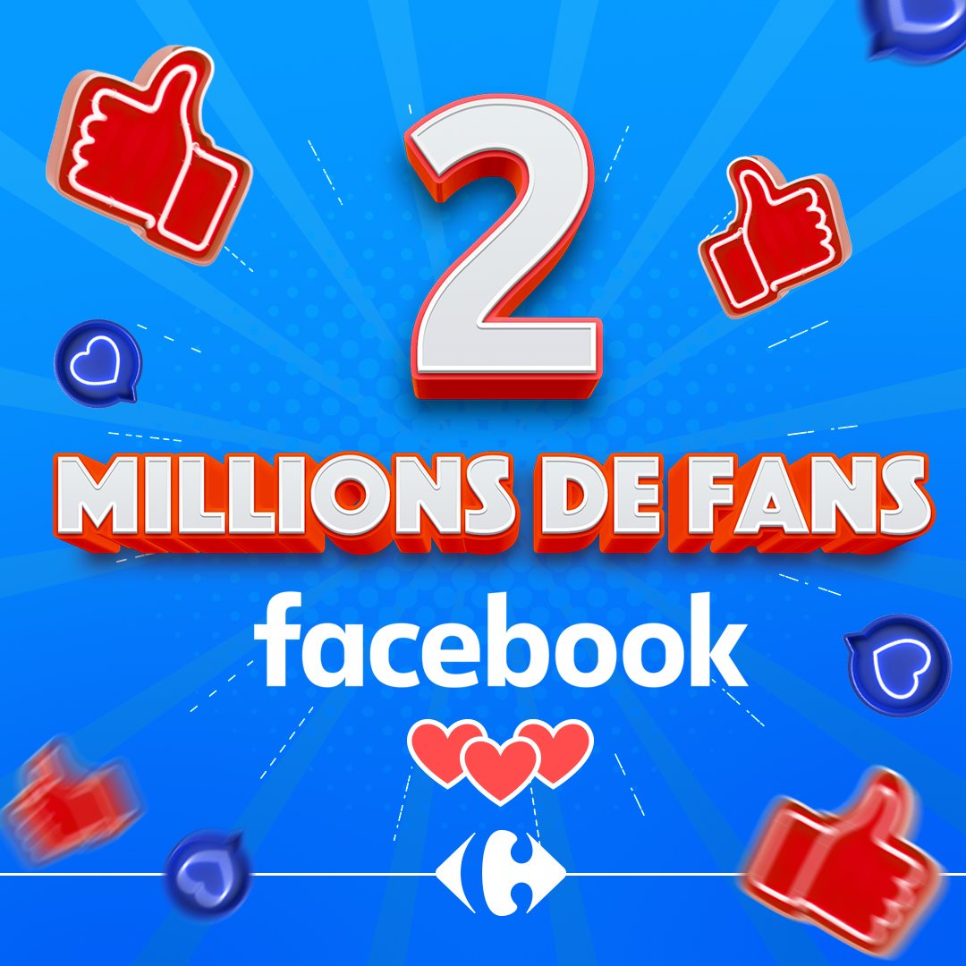Carrefour Tunisie célèbre ses 2 millions de fans sur Facebook