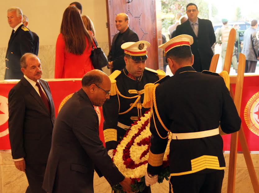 Le Président provisoire de la République, Moncef Marzouki