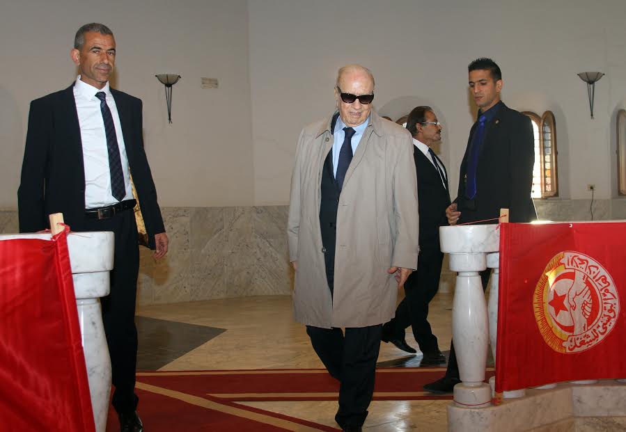 Beji Caied Essebsi, leader de Nidaa Tounes