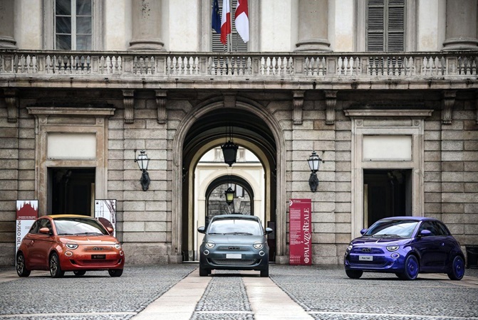 FIAT mettra aux enchères trois voitures électriques lors de l'Art Basel Miami Beach 2023