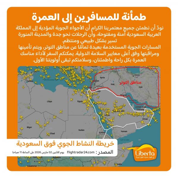 Liberta Voyages rassure ses pèlerins de la Omra et leurs familles