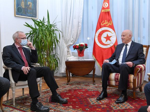 Rencontre entre Kaïs Saied et le Président de la BEI