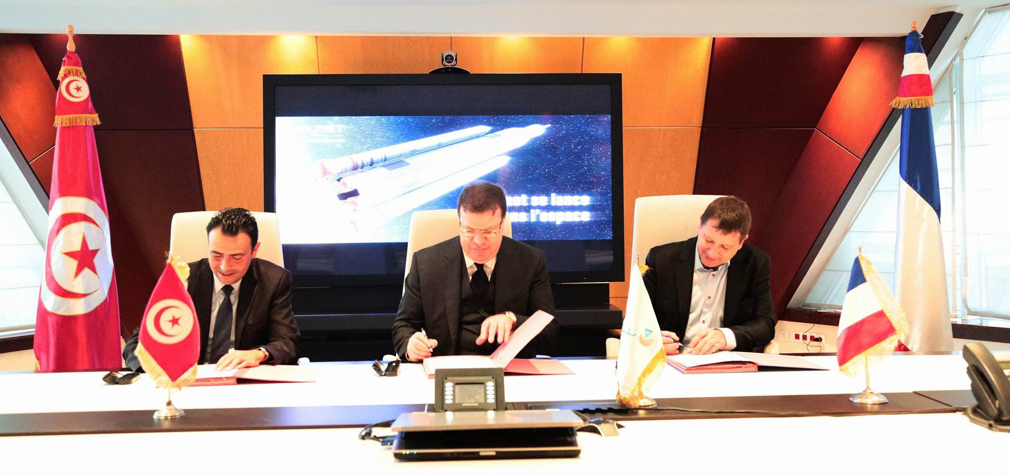 Protocole d’accord entre Aerospace Valley Toulouse, Technopole Sfax et Telnet Holding