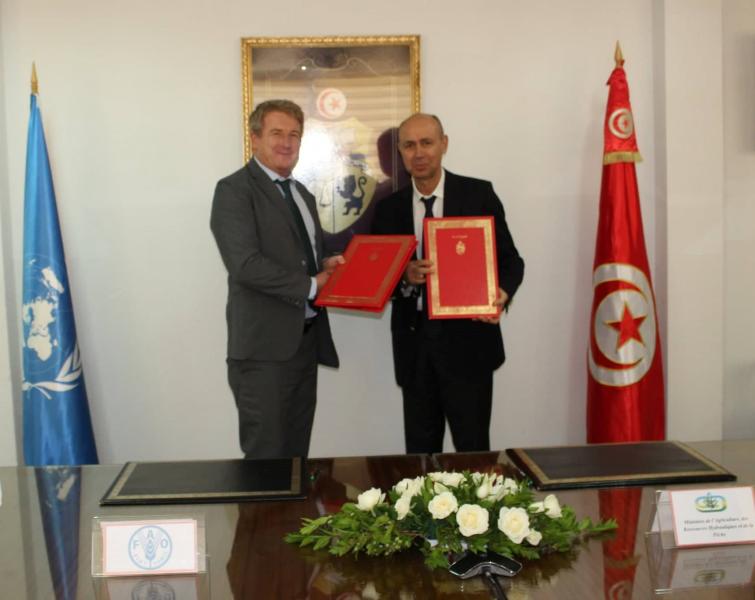 Un nouveau Cadre Programmation Pays pour 2022 – 2025 entre la FAO et la Tunisie