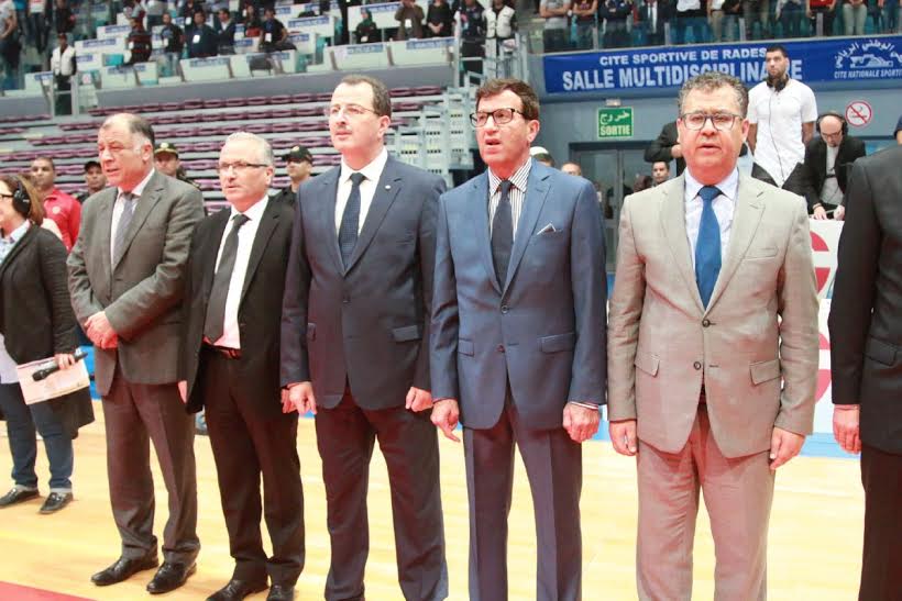 3 ministres à la finale de la coupe de Tunisie de Basketball