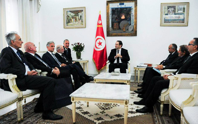 Le président du Conseil d’Etat italien reçu par Essebsi et Chahed