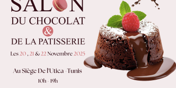 Le Salon international du chocolat et des pâtisseries du 20 au 22 novembre, au siège de l’UTICA