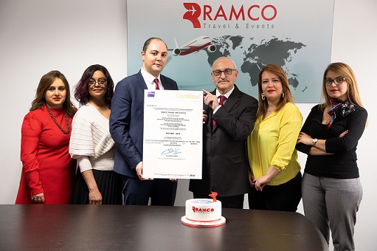 RAMCO TRAVEL, la plus jeune agence de voyages en Tunisie à être certifiée ISO 9001