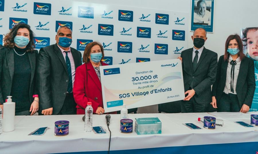 Astral soutient les enfants SOS Village