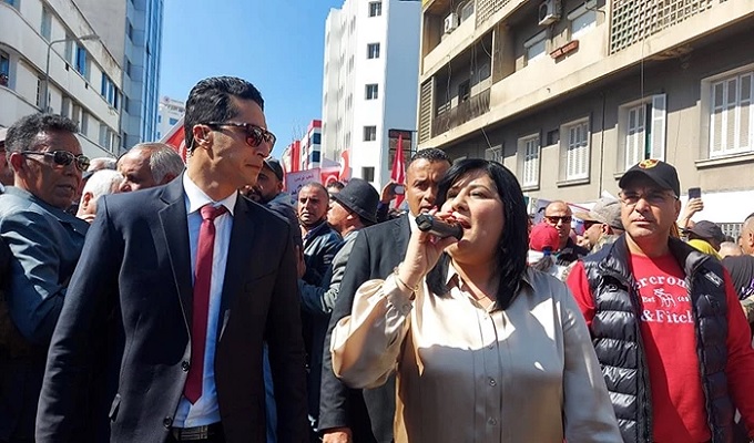 Abir Moussi réclame une protection policière pour les dirigeants de son parti
