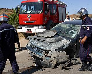 Baisse de 32 % des accidents de la route