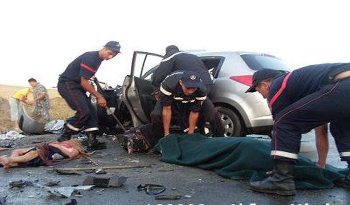 Djerba: Un mort de 5 blessés dans un accident de route