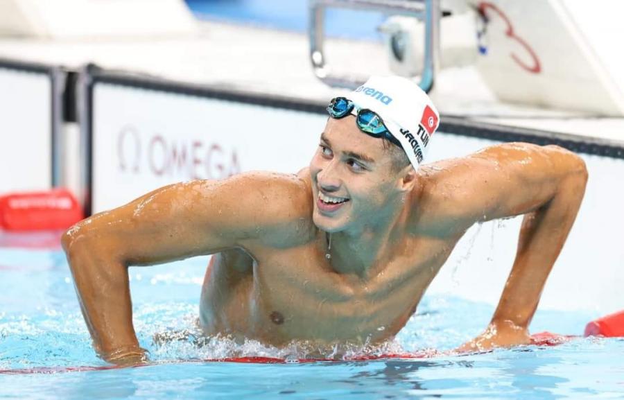 Mondiaux natation: Ahmed Jaouadi champion du monde 800 mètres nage libre