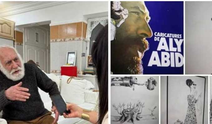 Aly Abid, pionnier du dessin de presse tunisien, à l’honneur à la FILT 2025