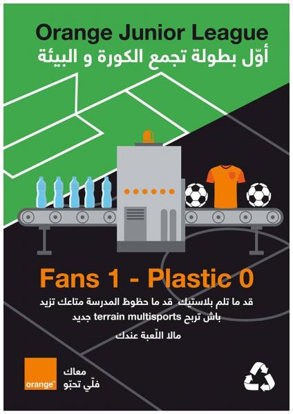 Orange Tunisie lance «Orange Junior League», le premier tournoi de Foot écoresponsable