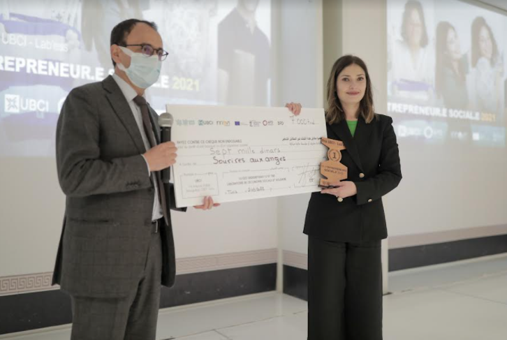 UBCI et Lab'ess décernent le prix de l'entrepreneur social à "Sourires aux Anges"