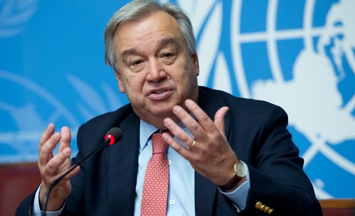 Le SG de l'ONU Antonio Guterres : Message du Nouvel An pour 2019