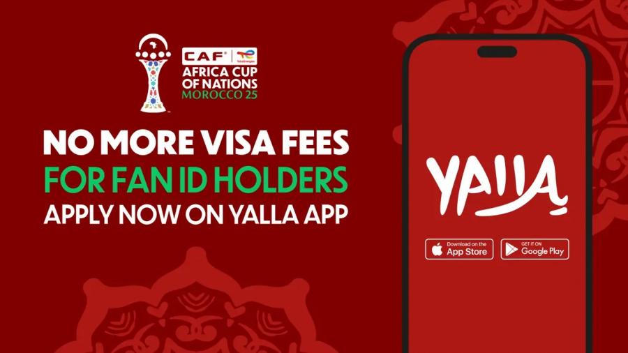 CAN 2025 Maroc: Gratuité des e-visas via l’application YALLA pour les supporters